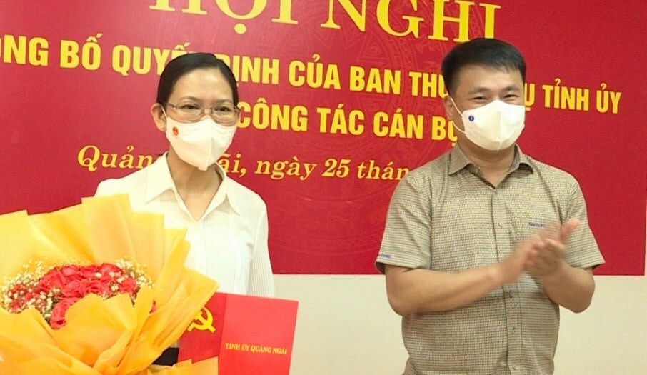 Bà Huỳnh Thị Ánh Sương giữ chức vụ Phó Trưởng Đoàn Đại biểu Quốc hội chuyên trách khóa XV tỉnh Quảng Ngãi