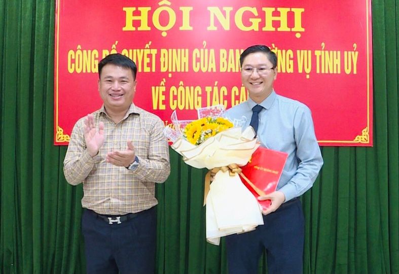Ông Nguyễn Viết Vy giữ chức Hiệu trưởng Trường Chính trị tỉnh