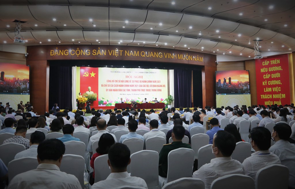 Chỉ số cải cách hành chính năm 2021 của tỉnh Quảng Ngãi tăng 24 bậc