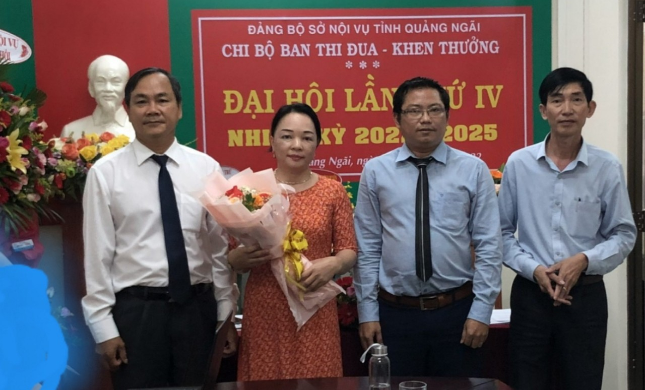 Chi bộ Ban Thi đua - Khen thưởng tổ chức Đại hội nhiệm kỳ 2022-2025