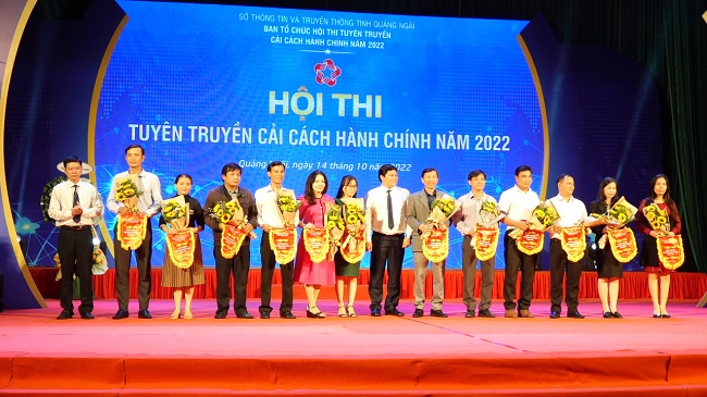 Huyện Tư Nghĩa giành giải Nhất toàn đoàn tại Hội thi tuyên truyền cải cách hành chính năm 2022