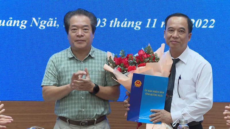 Ông Phan Đình Trung giữ chức vụ Phó Giám đốc Sở Tài chính tỉnh Quảng Ngãi