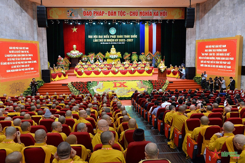 Khai mạc Đại hội đại biểu Giáo hội Phật giáo Việt Nam lần thứ IX, nhiệm kỳ 2022 – 2027