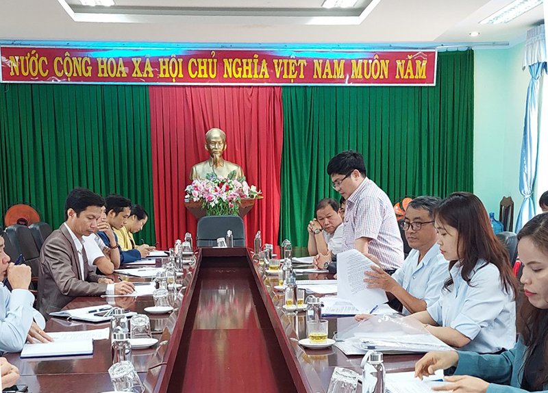 Công bố Quyết định thanh tra công tác nội vụ tại UBND huyện Trà Bồng
