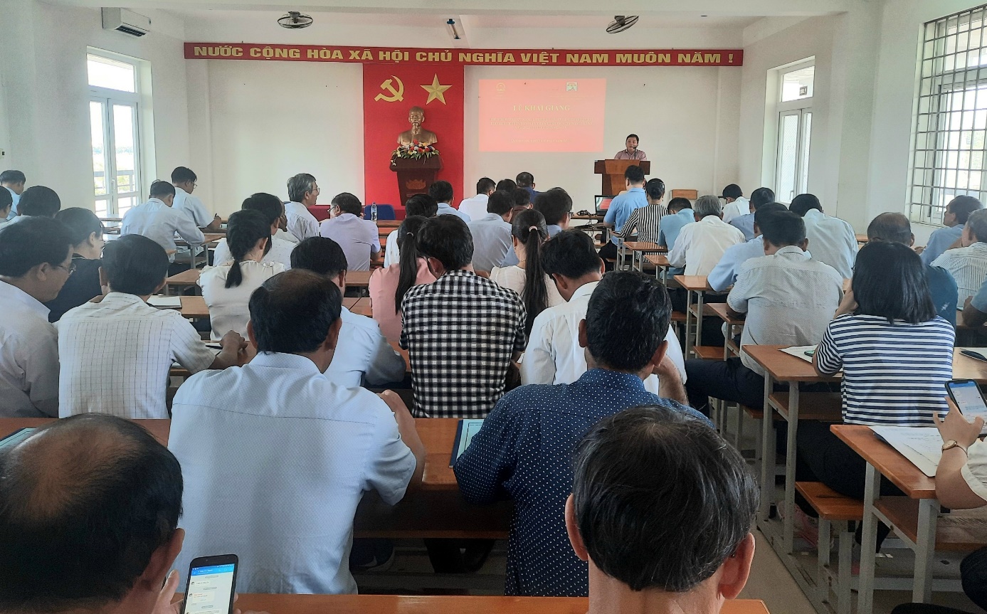 Quảng Ngãi khai giảng Lớp bồi dưỡng kỹ năng lãnh đạo, quản lý cho Chủ tịch, Phó Chủ tịch Ủy ban Mặt trận Tổ quốc Việt Nam cấp xã năm 2023