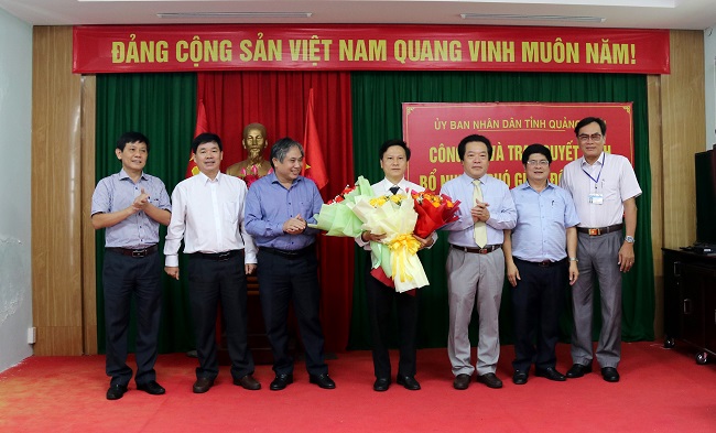 Ông Phan Minh Đan được bổ nhiệm giữ chức vụ Phó Giám đốc Sở Y tế
