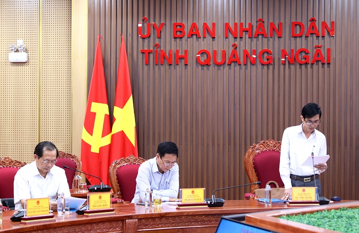 UBND tỉnh họp cho ý kiến về Đề án sắp xếp đơn vị hành chính cấp huyện, cấp xã giai đoạn 2023-2025 của tỉnh Quảng Ngãi