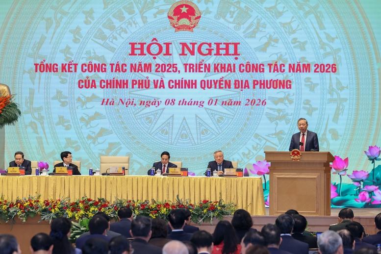 Tổng Bí thư Tô Lâm: Giai đoạn tới đòi hỏi đổi mới căn bản tư duy phát triển, phương thức quản trị và phân bổ nguồn lực- Ảnh 2.